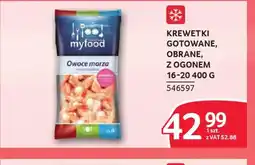 Selgros myfood Krewetki gotowane oferta