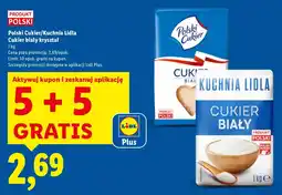 Lidl Polski Cukier/Kuchnia Lidla Cukier biały kryształ oferta
