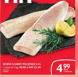 Selgros Dorsz czarny polędwica XL oferta