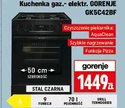 Neopunkt Kuchenka gazowo-elektryczna Gorenje oferta
