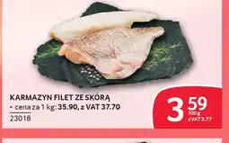 Selgros Karmazyn filet ze skórą oferta