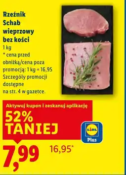 Lidl Schab bez kości Rzeźnik oferta
