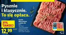 Lidl Mięso mielone Rzeźnik oferta