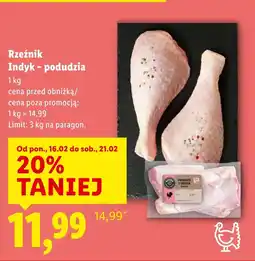 Lidl Podudzie z indyka Rzeźnik oferta