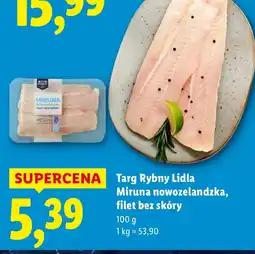 Lidl Miruna Targ rybny Lidla oferta