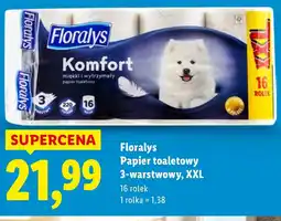 Lidl Papier toaletowy Floralys oferta