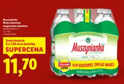 Lidl Muszynianka Woda mineralna oferta