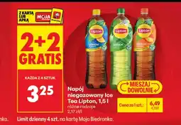 Biedronka Ice tea Lipton oferta