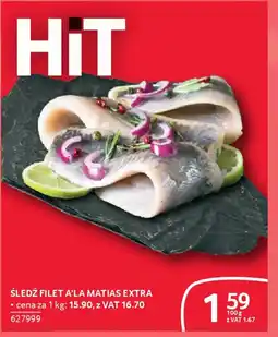 Selgros Sledź filet a'la Matias Extra oferta