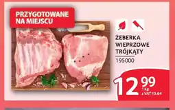 Selgros Zeberka wieprzowe trójkąty oferta