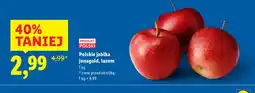 Lidl Polskie jabłka jonagold oferta