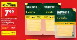Biedronka Swiatowid Ser plastry Gouda oferta