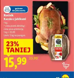 Lidl Rzeźnik Kaczka z jabłkami oferta