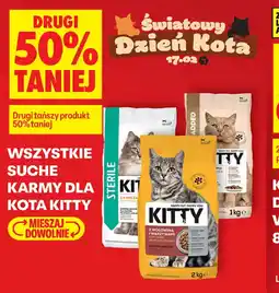 Biedronka Kitty suche karmy dla kota oferta