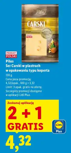 Lidl Pilos Ser Carski oferta
