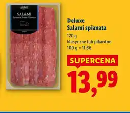 Lidl Deluxe Salami spianata oferta