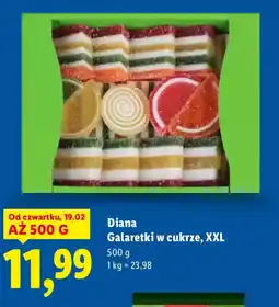 Lidl Diana Galaretki w cukrze oferta