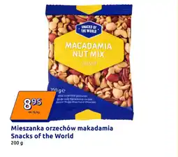 Action Mieszanka orzechów makadamia Snacks of the World oferta