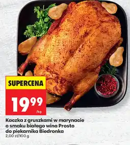 Biedronka Kaczka z gruszkami w marynacie oferta