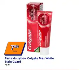 Action Pasta do zębów Colgate Max White Stain Guard oferta