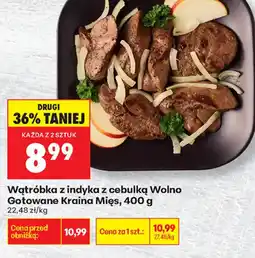 Biedronka Kraina Mięs Wątróbka z indyka oferta
