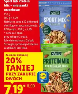 Lidl Alesto Sport lub Protein Mix oferta