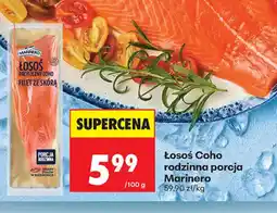 Biedronka Marinero Losoś Coho oferta