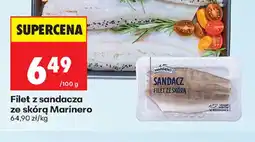 Biedronka Filet z sandacza ze skórą Marinero oferta