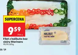 Biedronka Marinero Filet z halibuta bez skóry oferta