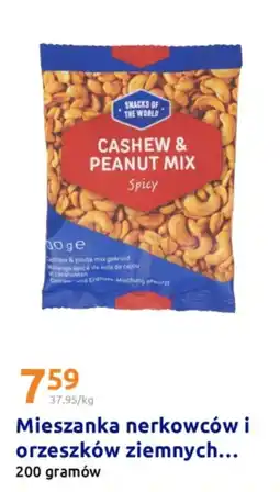 Action Mieszanka nerkowców i orzeszków ziemnych Snack of the World oferta