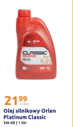 Action Olej silnikowy Orlen Platinum Classic 5W-40 oferta