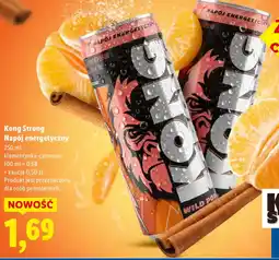Lidl Kong Strong Napój energetyczny oferta