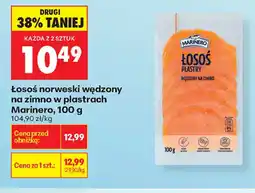 Biedronka Marinero Losoś norweski wędzony oferta