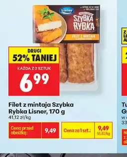 Biedronka Filet z mintaja Szybka Rybka oferta