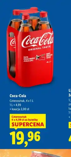 Lidl Coca-Cola oferta