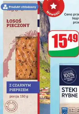 Dino Łosoś pieczony Targ Rybny oferta