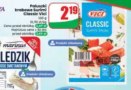 Dino Paluszki krabowe Surimi Classic Vici oferta