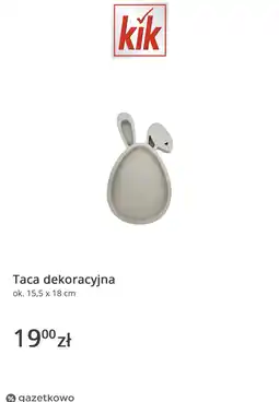 KiK Taca dekoracyjna oferta
