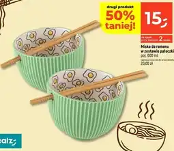 Dealz Miska do ramenu w zestawie pałeczki oferta