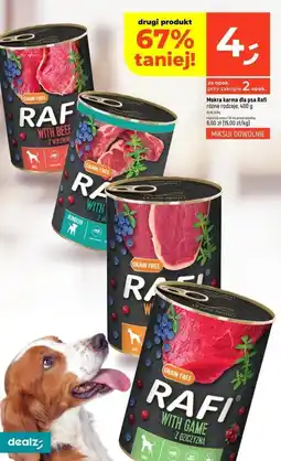 Dealz Mokra karma dla psa Rafi różne rodzaje oferta