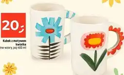 Dealz Kubek z motywem kwiatka oferta