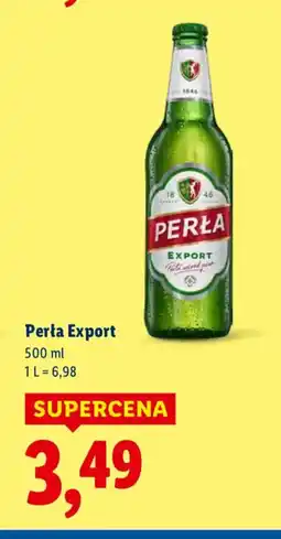 Lidl Perła Export oferta