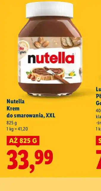 Lidl Nutella Krem do smarowania oferta