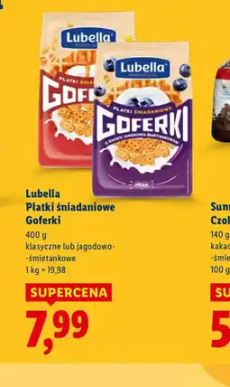 Lidl Lubella Płatki śniadaniowe Goferki oferta