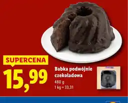Lidl Babka podwójnie czekoladowa oferta
