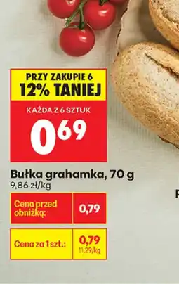 Biedronka Bułka grahamka oferta
