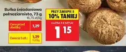 Biedronka Bułka śniadaniowa pełnoziarnista oferta