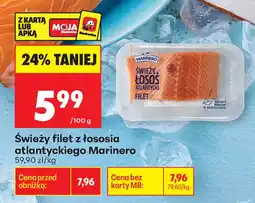 Biedronka Świeży filet z łososia atlantyckiego marinero oferta