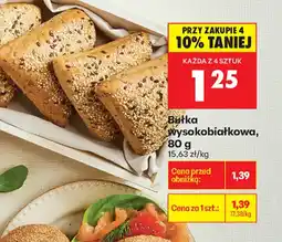 Biedronka Bułka wysokobiałkowa oferta