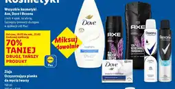 Lidl Kosmetyki Axe, Dove i Rexona oferta